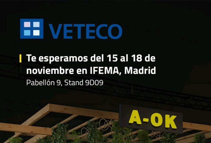 A-OK zal aanwezig zijn op R+T en VETECO IFEMA in Spanje en Turkije
